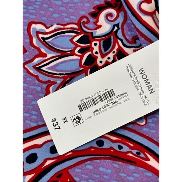 Liz Claiborne plus size blouse size 3X - Picture 4 of 11